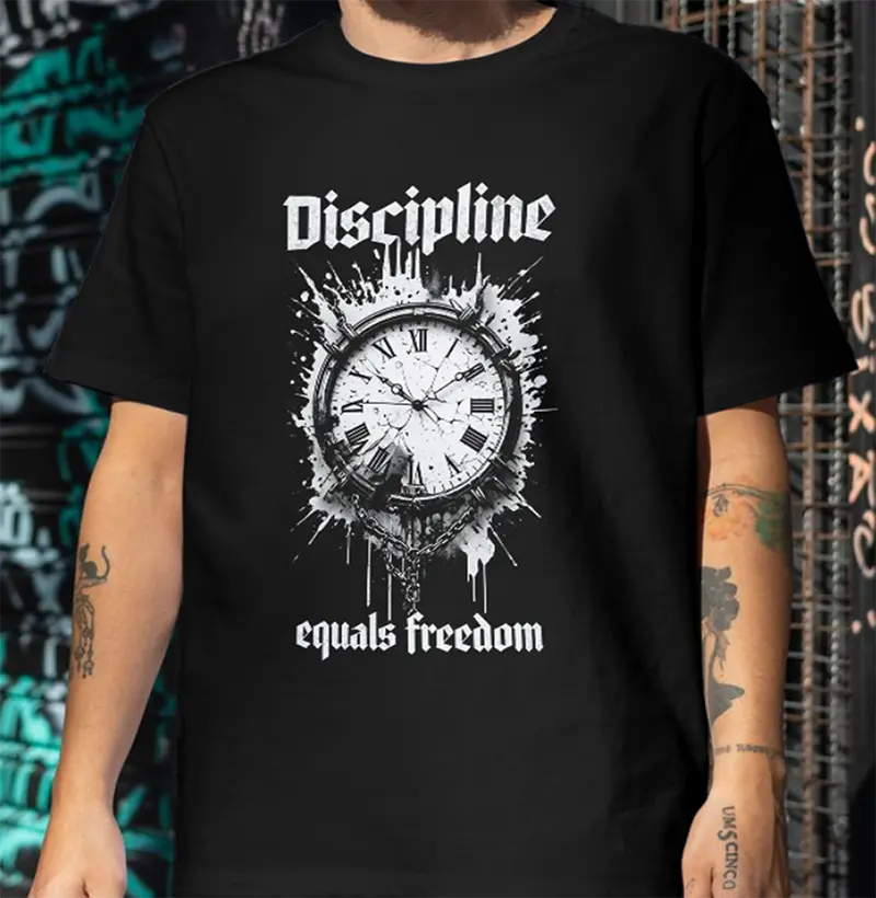 Disciplina é igual a liberdade