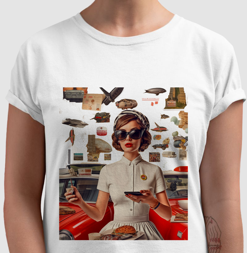 Camiseta 60's woman