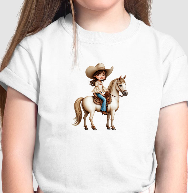 Garota no cavalo - Kids