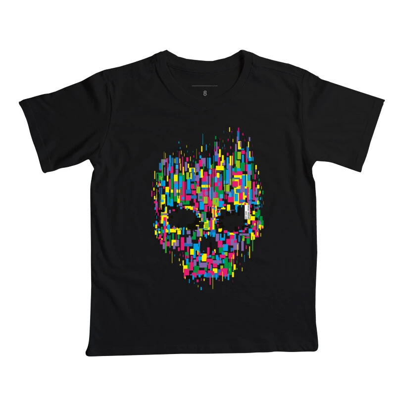 Camiseta Infantil COLOR SKULL