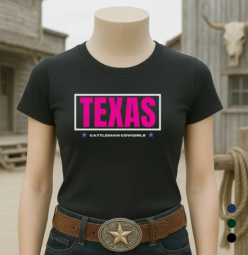 Camiseta Texas feminina