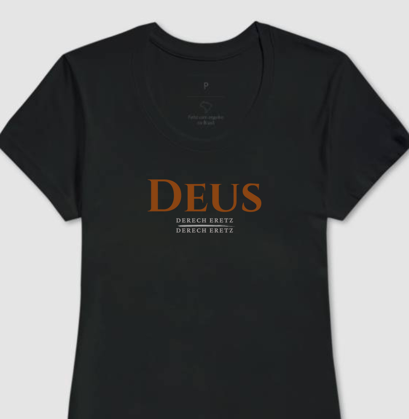 Camiseta Derech Eretz Dio 00040 - Femme