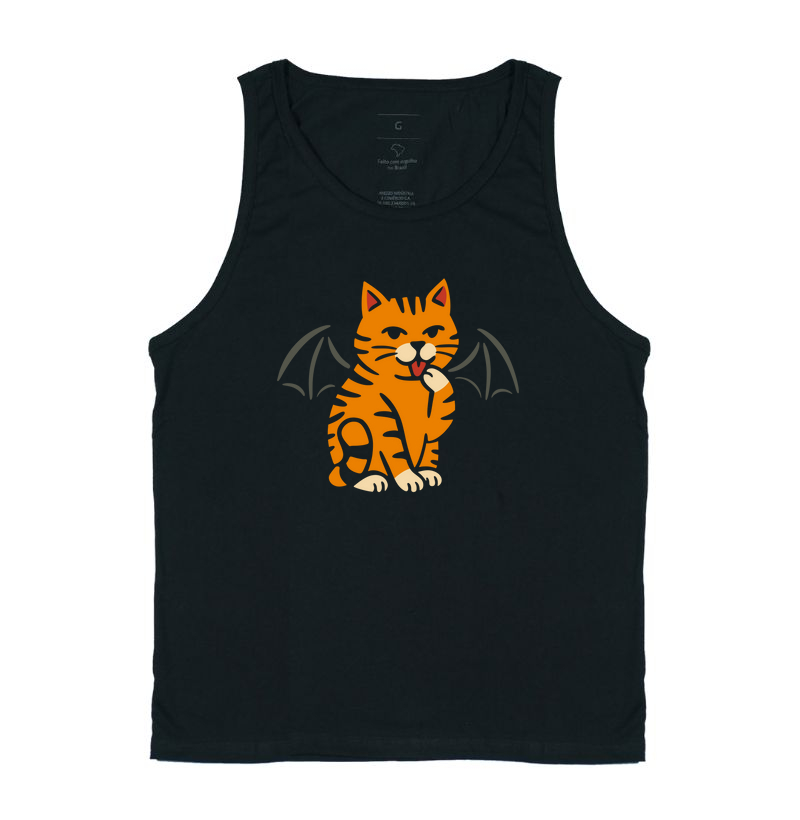 Gato Laranja Morceguinho