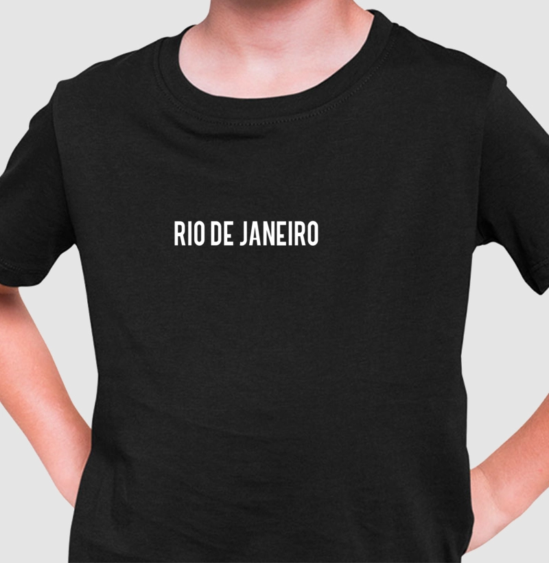 Camiseta Infantil Rio de Janeiro