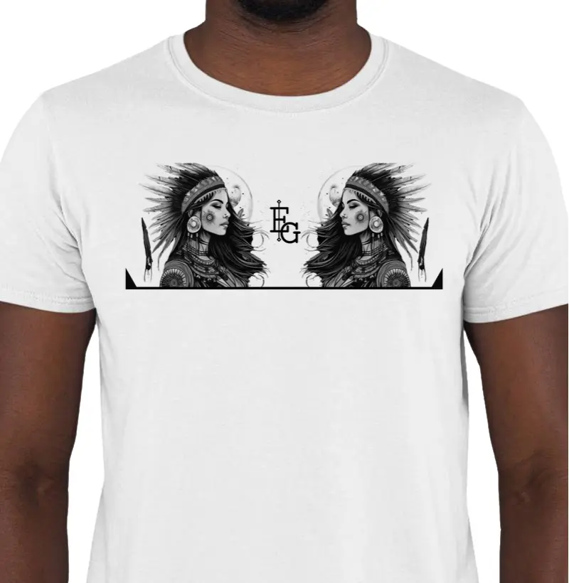 Camiseta EG - Logo Personalizada Índia 
