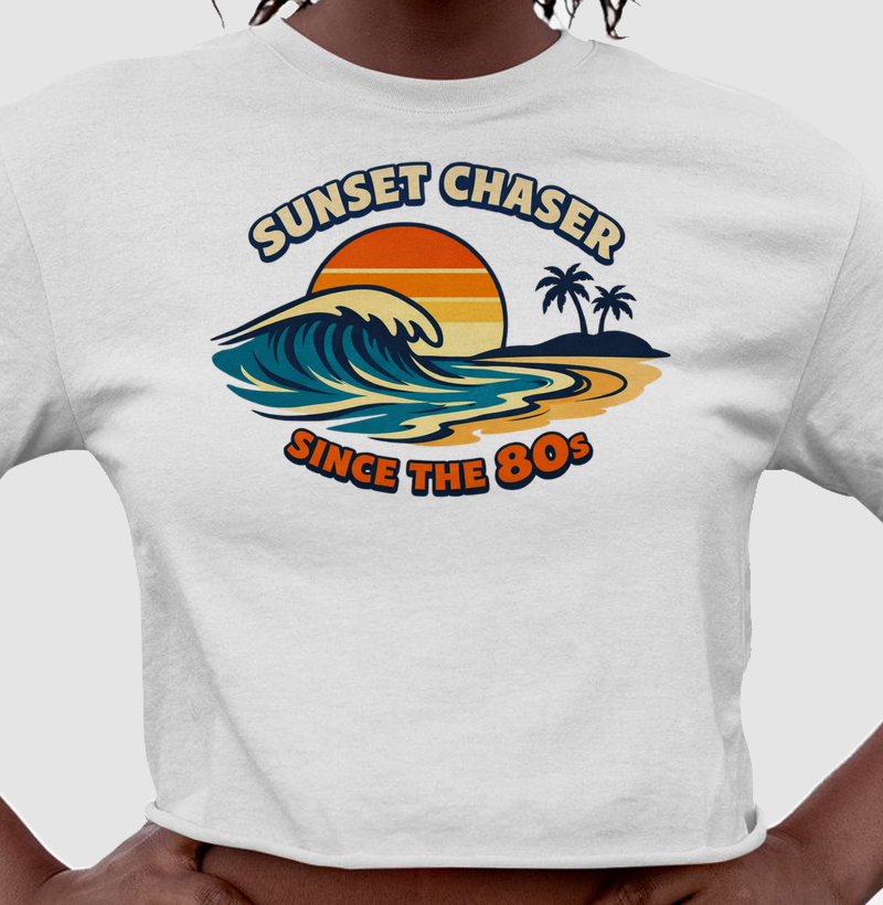 Cropped Sunset Chaser 80s | Posto80