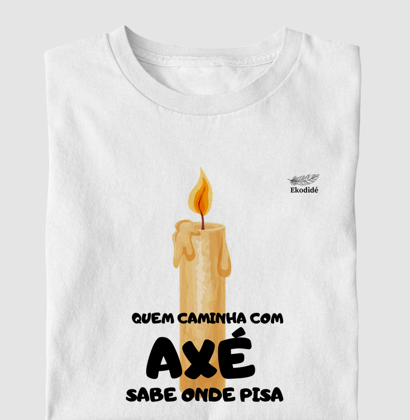 Quem caminha com axé