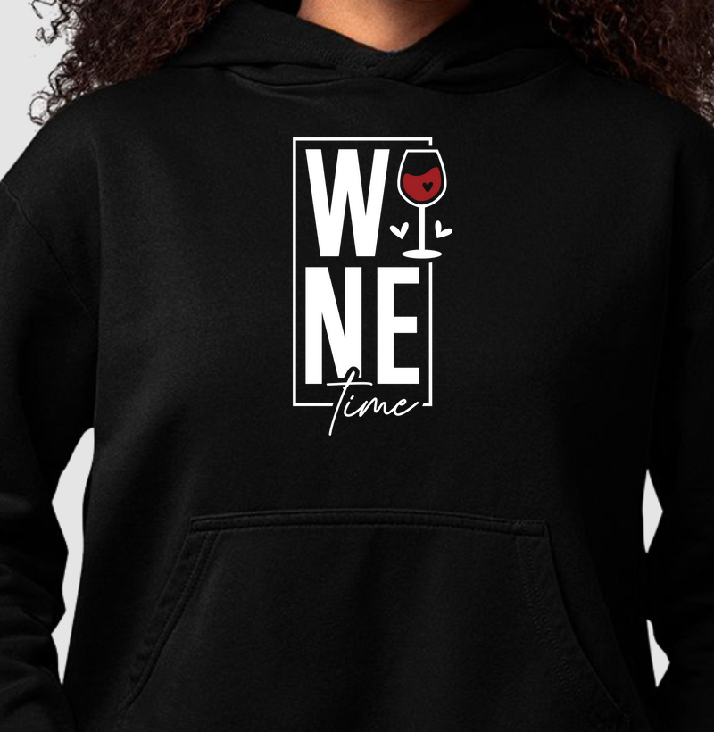 Moletom Wine Time