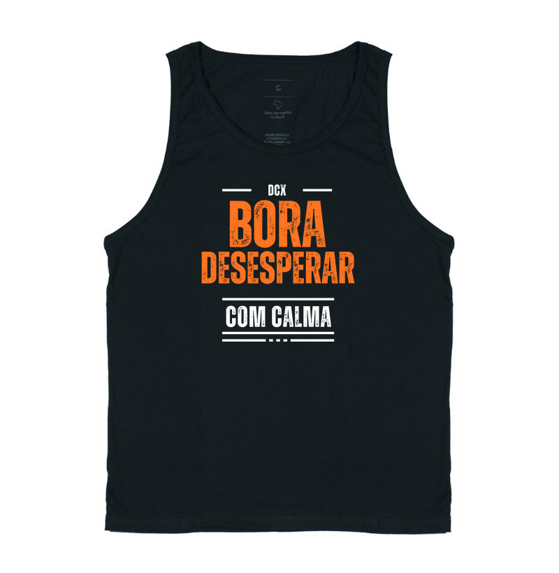 Bora desesperar, com calma
