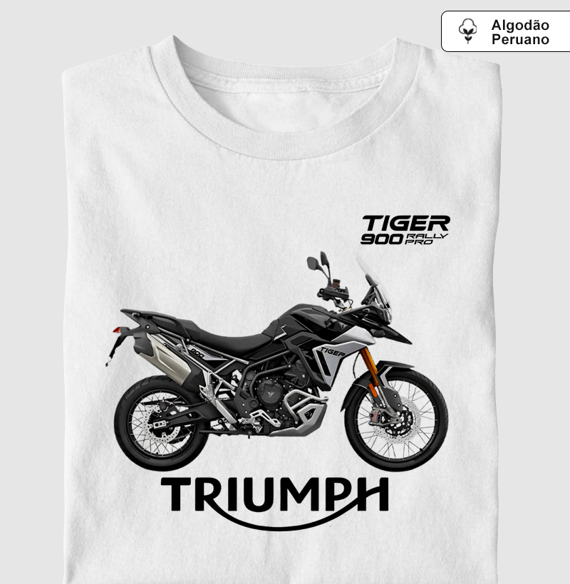 Supreme Triumph Tiger 900 Rally Pro Carbon Black (tecido algodão peruano)