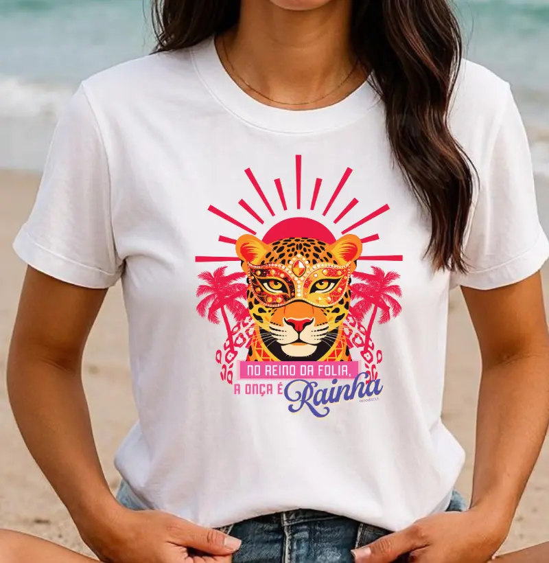 No reino da folia, a onça é Rainha