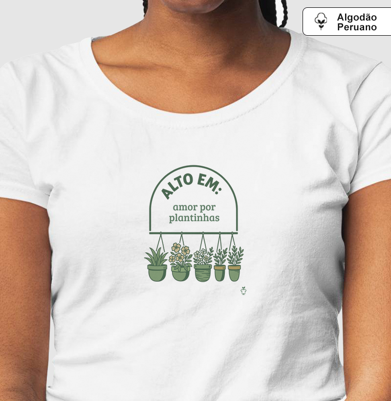Alto em amor por plantinhas