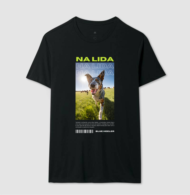 Camiseta Na Lida Blue Heeler