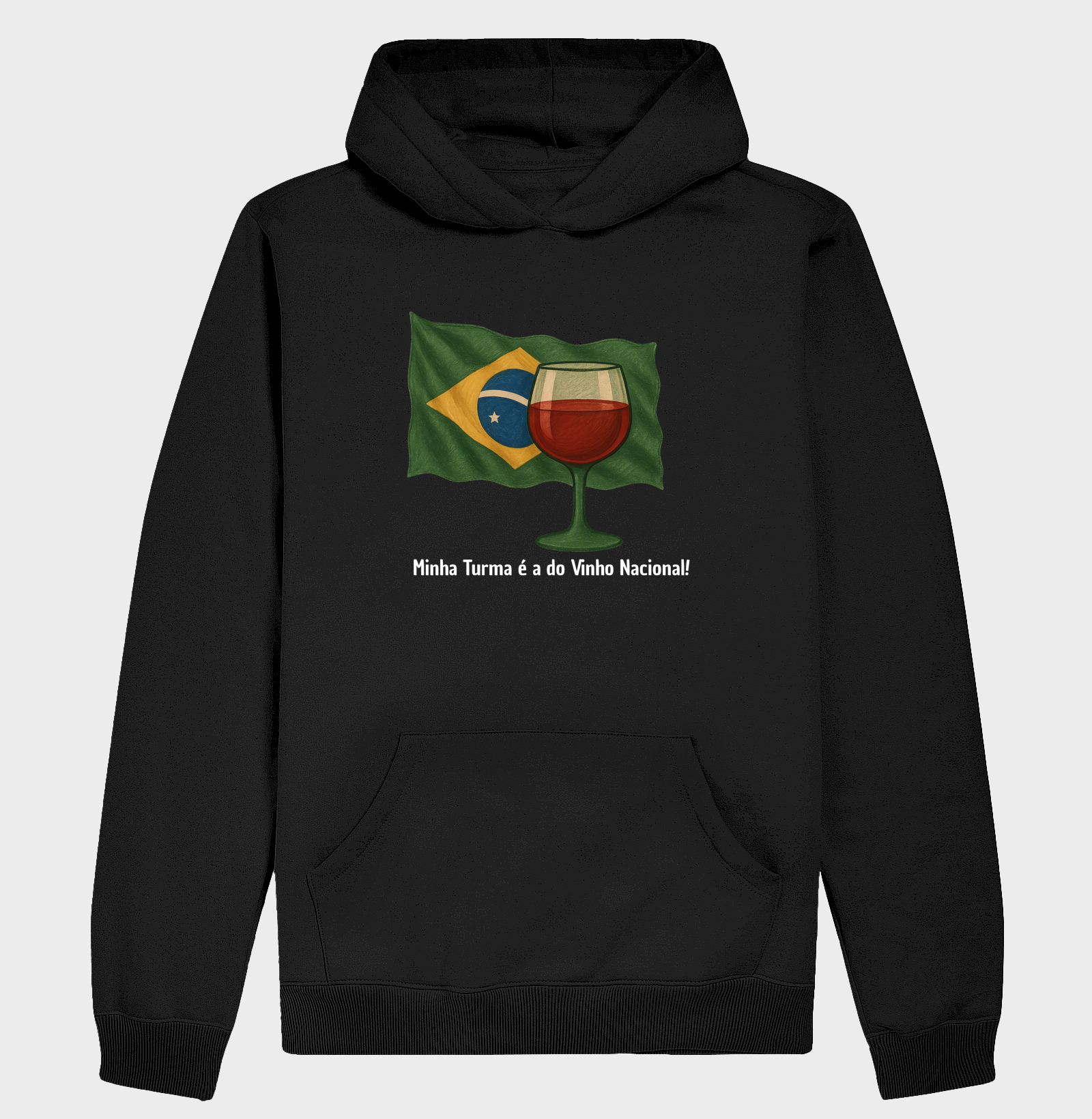 Camiseta Minha Turma é a do vinho Nacional