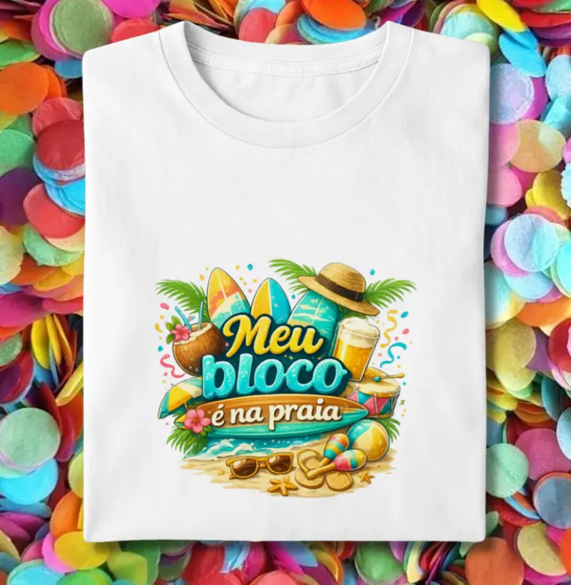 Meu bloco é na praia