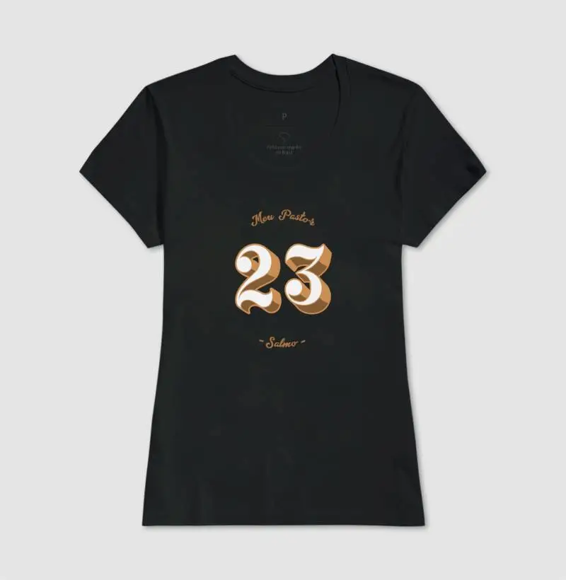 Camiseta Feminina Salmo 23