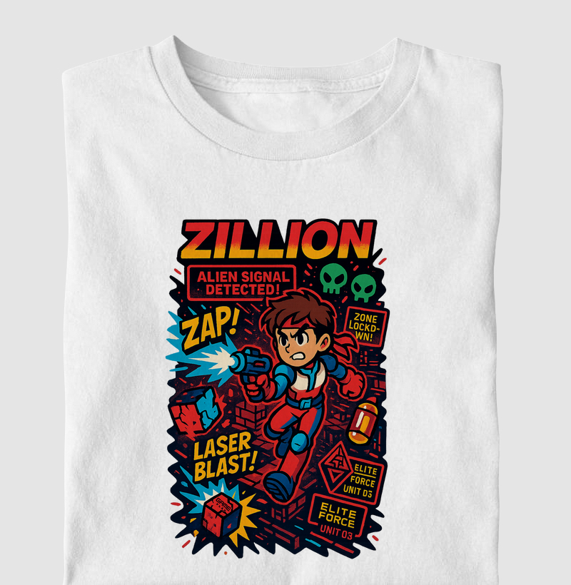 Zillion Laser Blast PopSega Collection