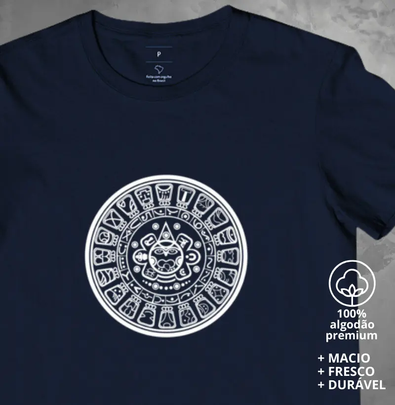 Camiseta Calendário Maia