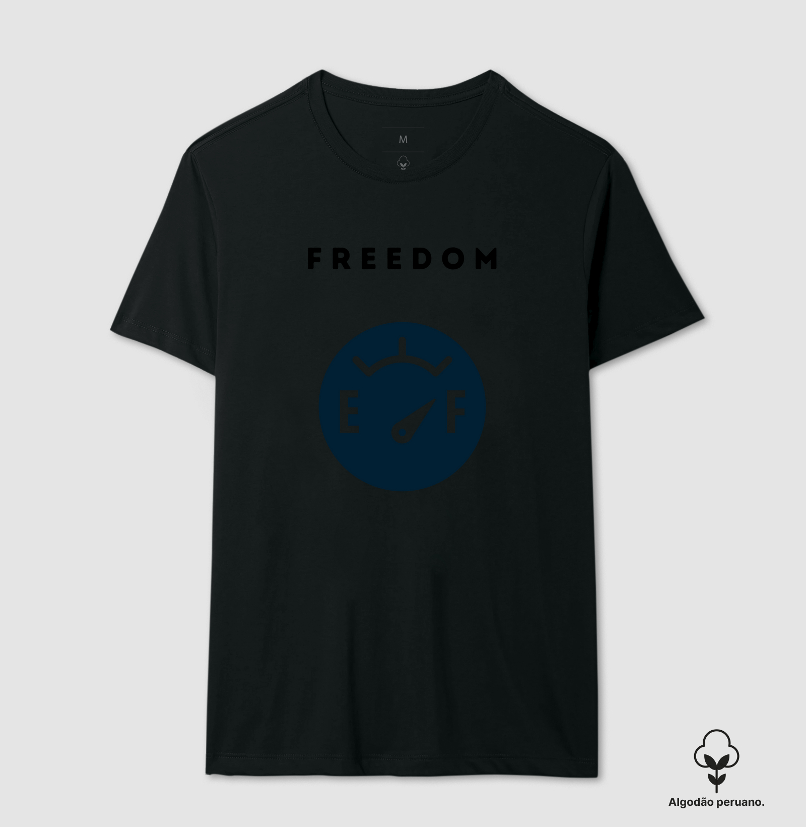 Estampa "Freedom Full Tank" - A Liberdade Começa com o Tanque Cheio