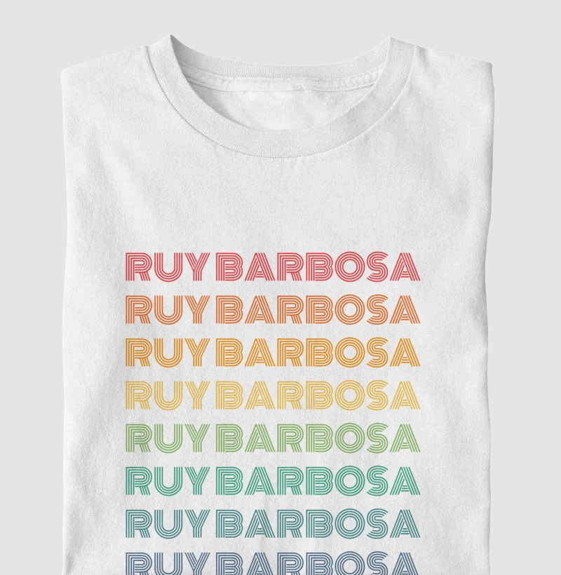 Ruy Barbosa Letreiro Retrô