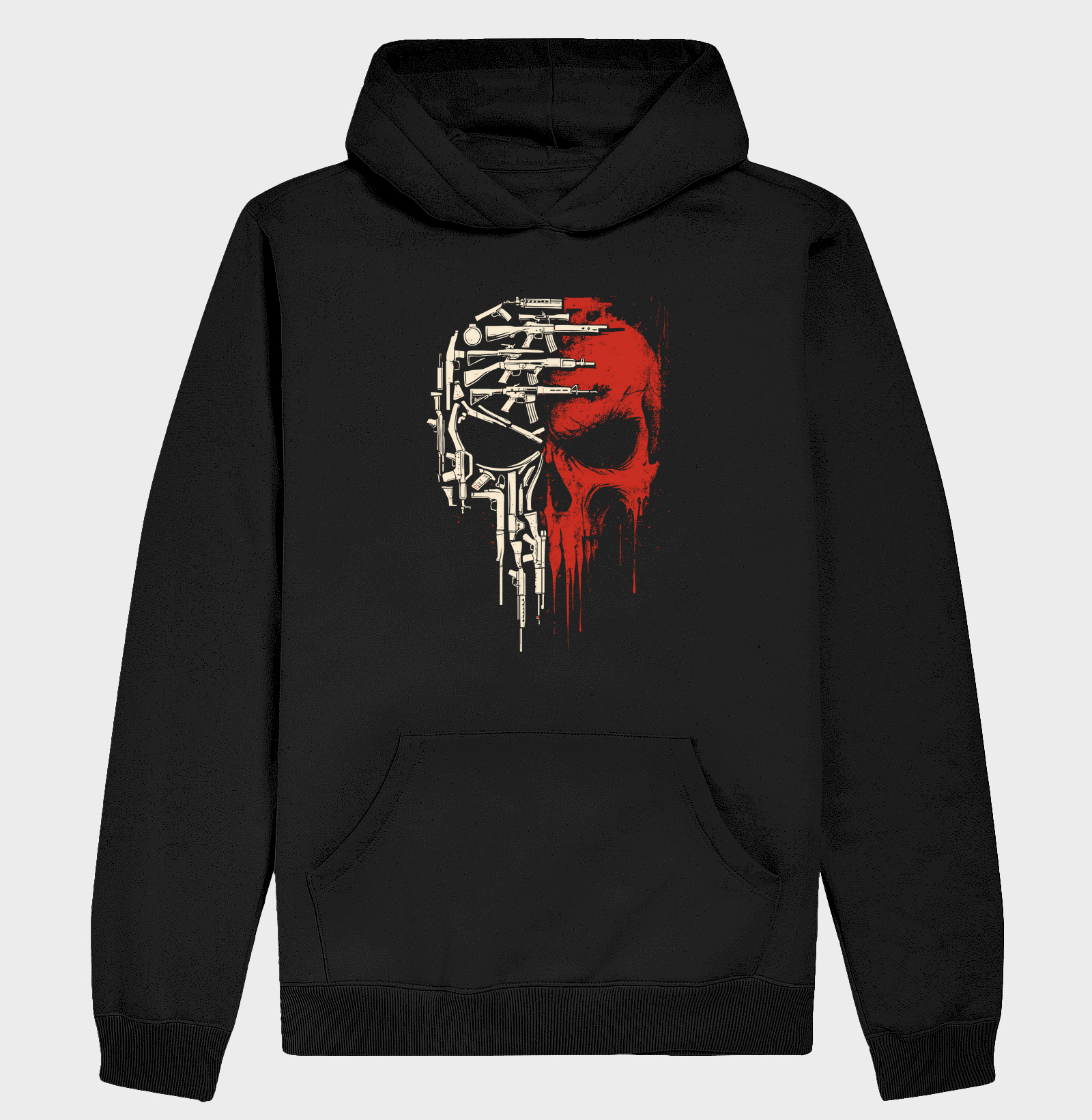 Casaco Moletom Militar Punisher Guns Magnata556