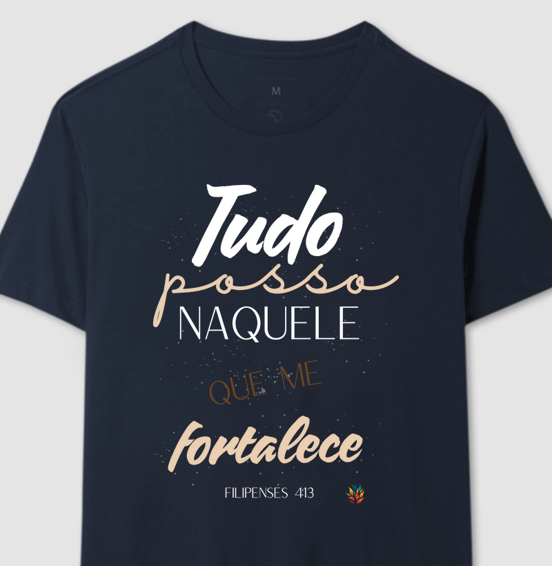 Camiseta Tudo Posso