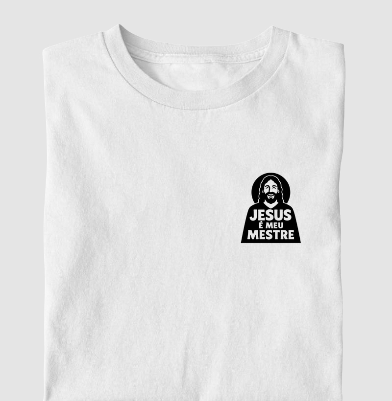 Camiseta Jesus é meu mestre