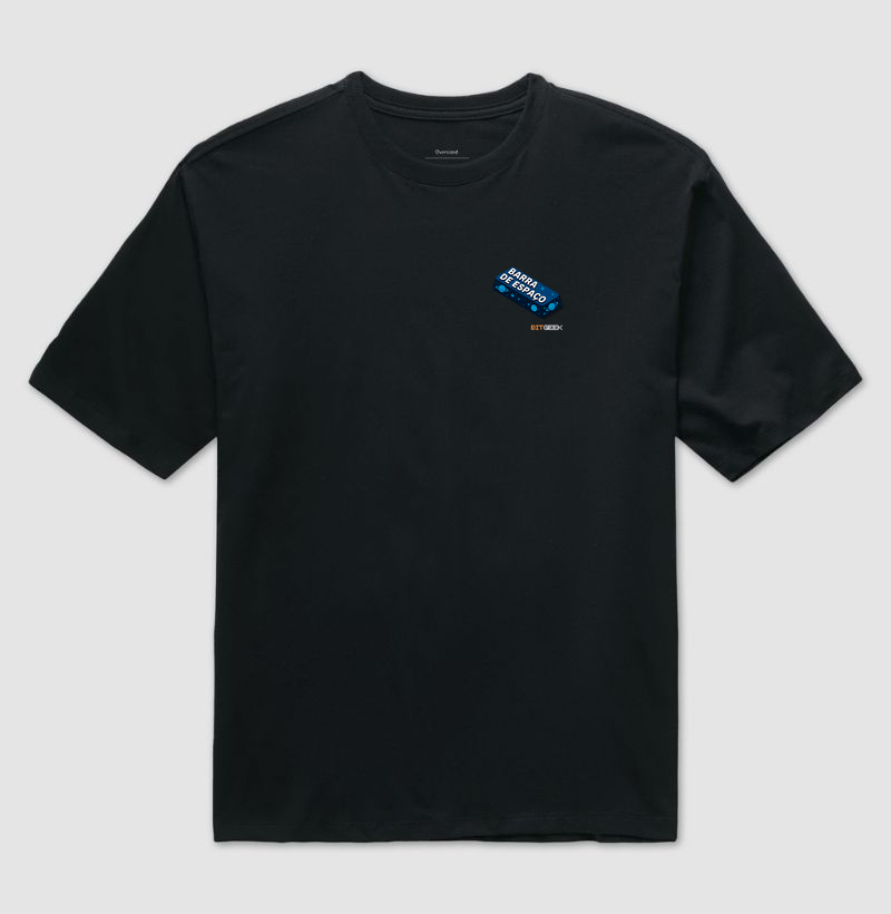 Camiseta Oversized Barra de Espaço
