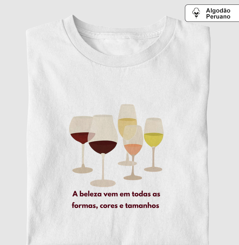 Camiseta A Beleza do Vinho