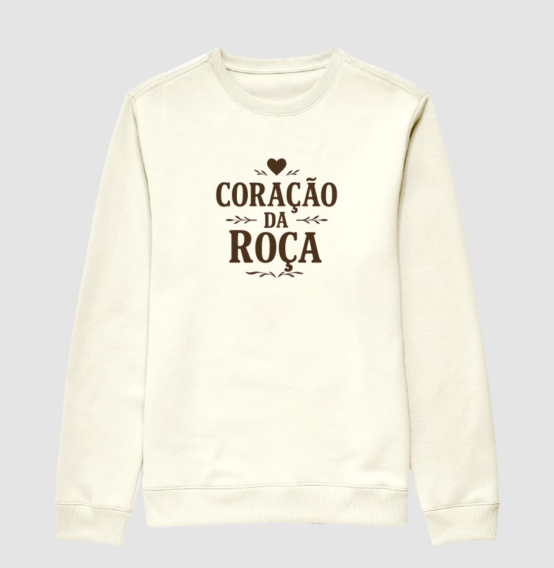 Coração da Roça - Suéter Moletom