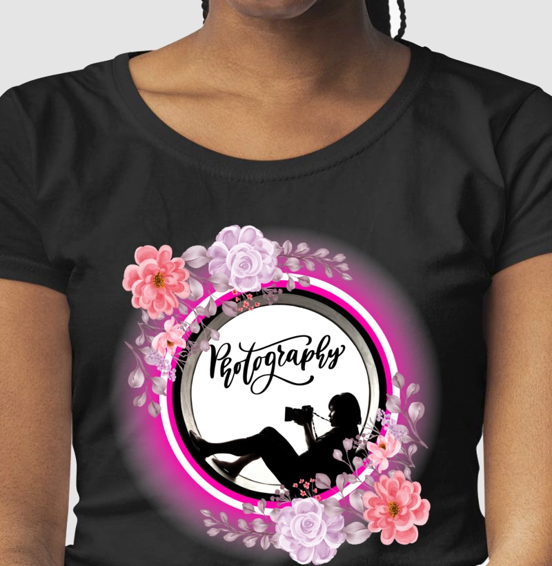 CAMISETA PHOTOGRAPHY FEM  7MA ARTE
