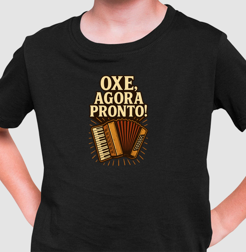 Oxe, agora pronto sanfona!
