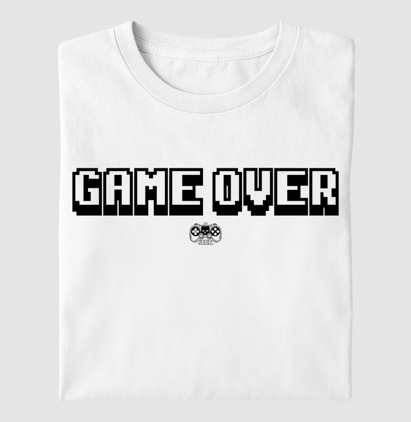 T-shirt - Game Over art