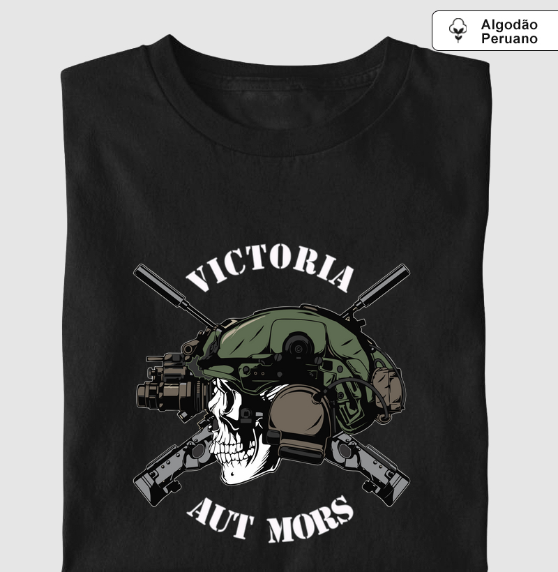 VICTORIA AUT MORS/ Algodão Peruano