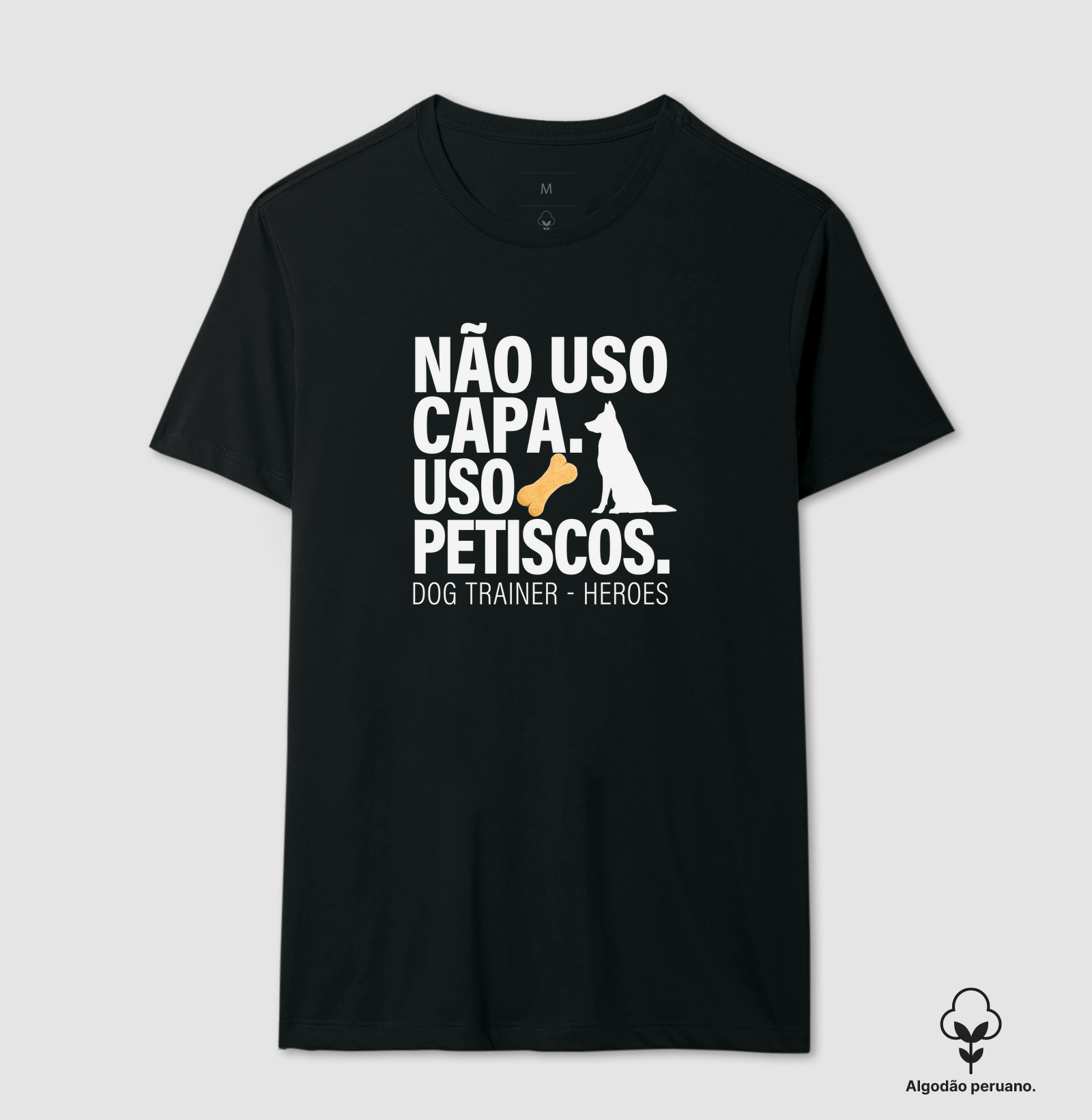 Não Uso Capa. Uso petiscos