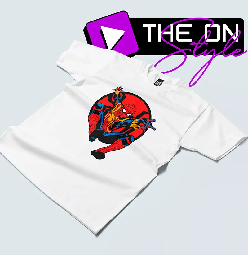 Camiseta Homem Aranha Spider-Man Ouro