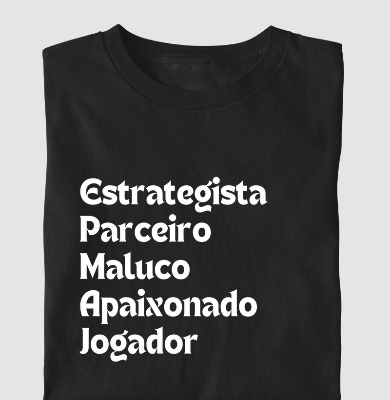 Camiseta "Poker Traits"