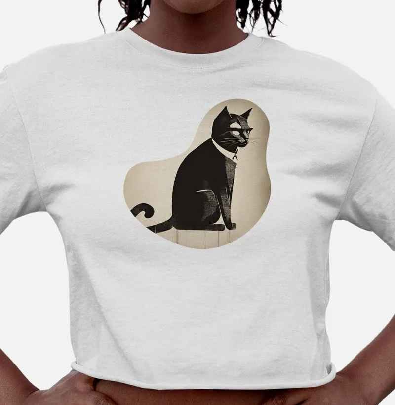 Camisa Cropped Feminina Catlovers - Soul Nice