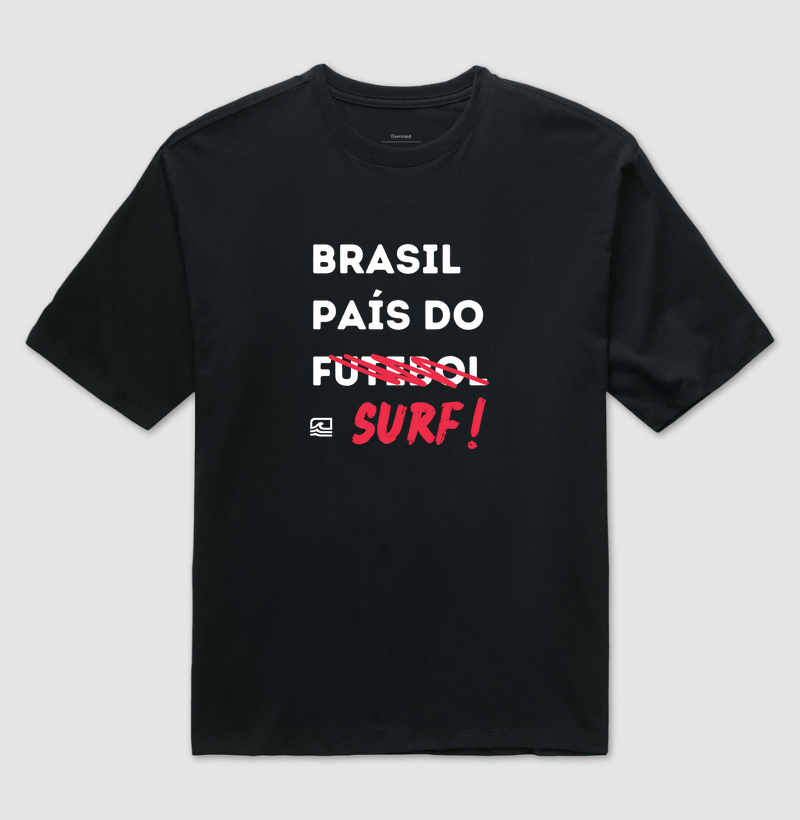 "Brasil, país do Surf" (Oversized)