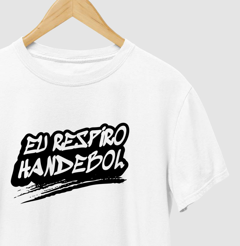Camiseta de Handebol - Eu respiro handebol