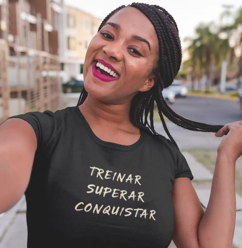 Camiseta Metas Alinhadas | Treinar, Superar, Conquistar
