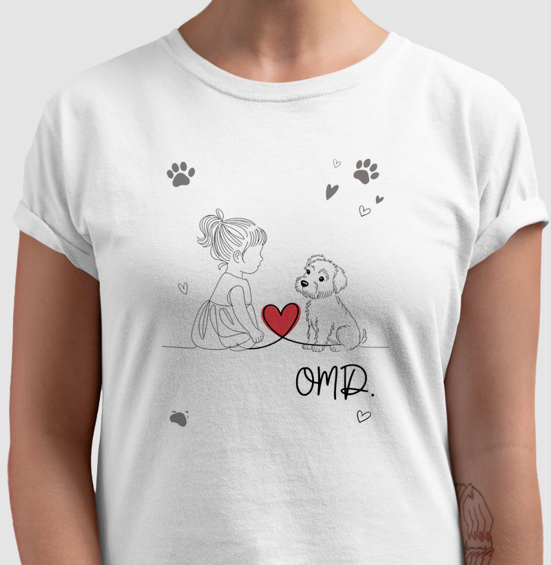 Camiseta Laços que Latem