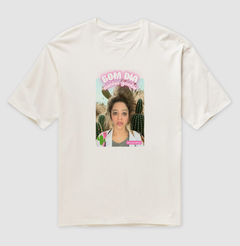 Camiseta da @miranafisio