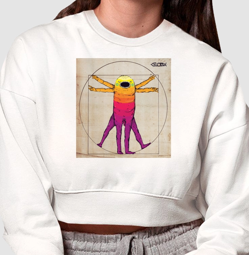 Moletom Cropped Celopax 