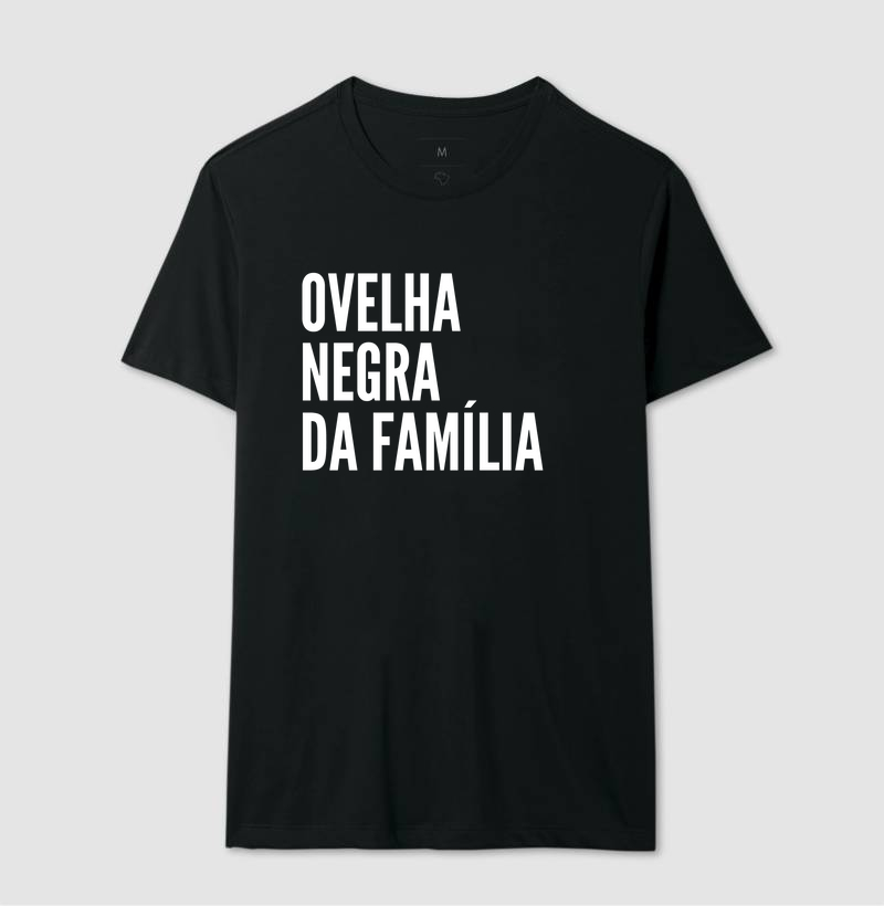 Camiseta Ovelha Negra Da Família 