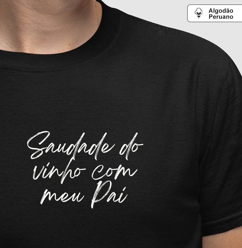 Saudade do vinho com meu pai