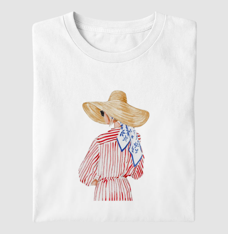 Lady in Red - White