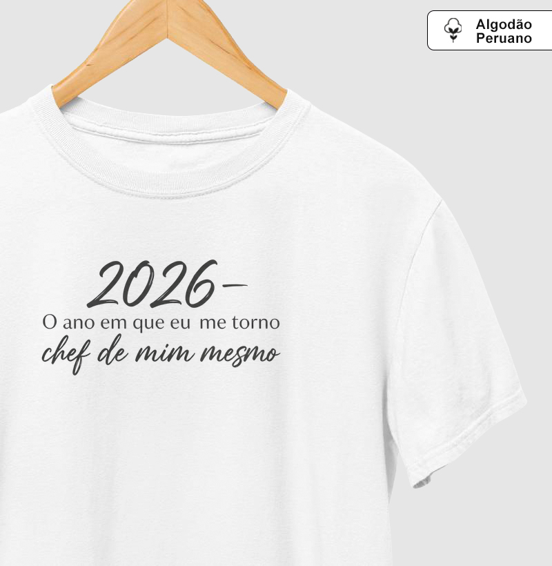 2026 — O ano em que eu me torno chef de mim mesmo