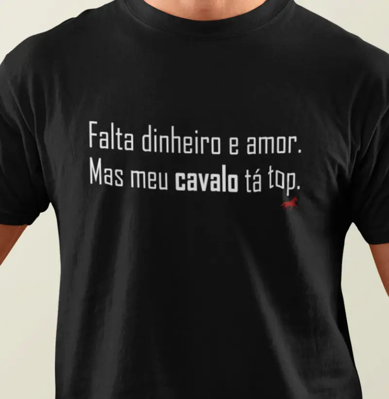 Falta dinheiro mas