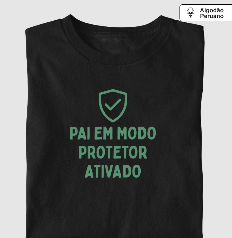 Pai em modo protetor ativado